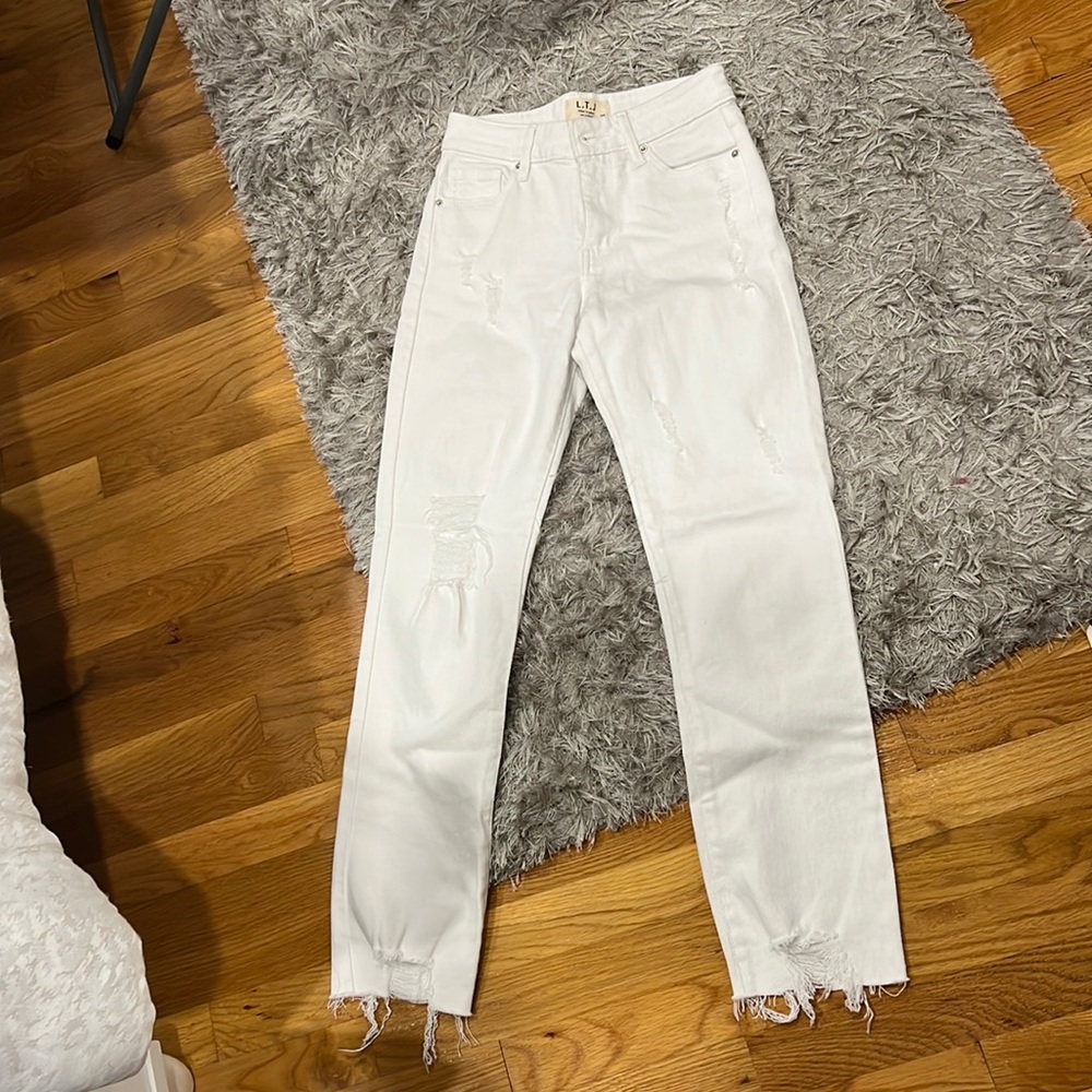 LTJ 25 WHITE JEANS